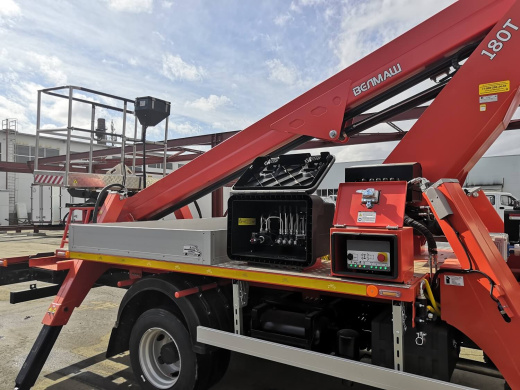 Автовышка ВА180T на шасси КАМАЗ 43089 КОМПАС 9