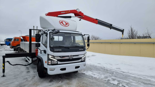 Бортовой автомобиль на шасси Dong Feng C120 с КМУ ИНМАН ИМ-95