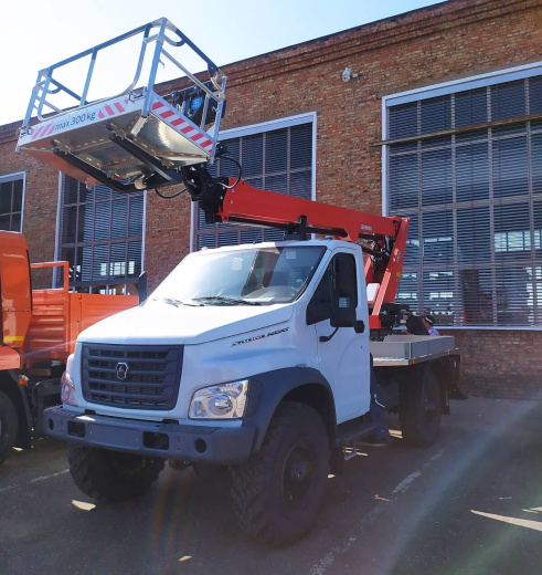 Автовышка ВЕЛМАШ BA180T SF на шасси ГАЗ-С41A23 "САДКО Next"