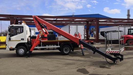 Автовышка ВА180T на шасси КАМАЗ 43089 КОМПАС 9