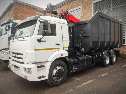 Ломовоз КАМАЗ 65115-3094-48 с КМУ ВМ10-74М
