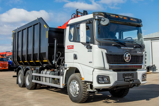 Ломовоз SHACMAN SX3258 с манипулятором ВМ10-74М