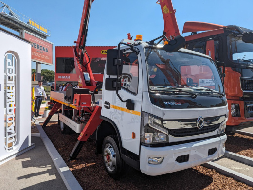 Автовышка ВЕЛМАШ BA180T на шасси Dong Feng Z55N AMT