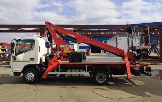 Автовышка ВА180T на шасси КАМАЗ 43089 КОМПАС 9