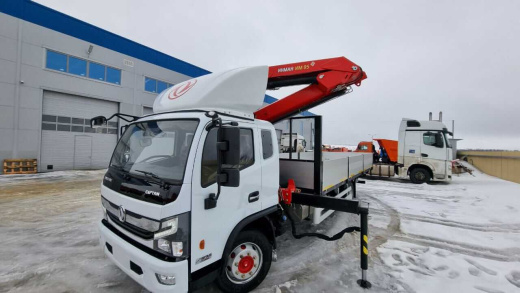 Бортовой автомобиль на шасси Dong Feng C120 с КМУ ИНМАН ИМ-95