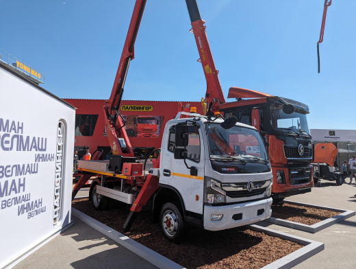 Автовышка ВЕЛМАШ BA180T на шасси Dong Feng Z55N AMT